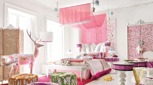 luxurious interiors-girl room